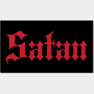 Satan Posters and Art